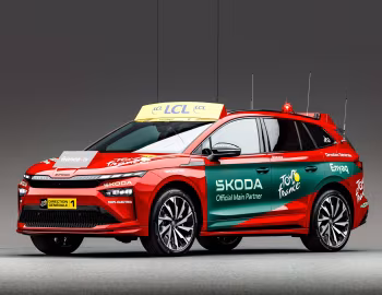 Škoda Enyaq Tour de France Lead Vehicle '2025