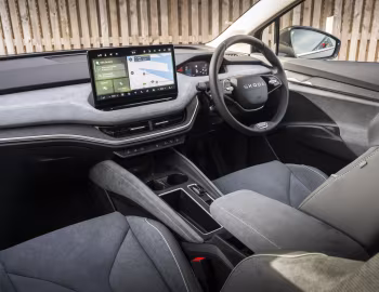 Interior Škoda Enyaq 85 [UK-spec] '2025–pr.