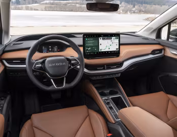 Painel frontal Škoda Enyaq 85 [Worldwide] '2025–pr.
