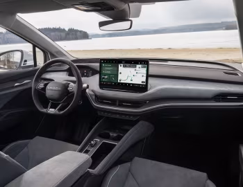 Painel frontal Škoda Enyaq 85 Coupé [Worldwide] '2025–pr.