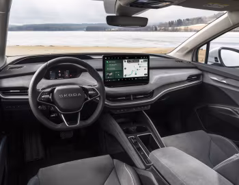 Painel frontal Škoda Enyaq 85 Coupé [Worldwide] '2025–pr.