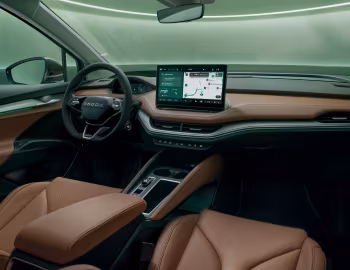 Interior Škoda Enyaq 85x Coupé [Worldwide] '2025–pr.