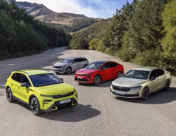 Škoda Kodiaq, Škoda Superb, Škoda Elroq, Škoda Enyaq Coupé