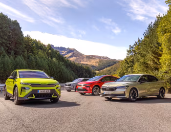 Škoda Kodiaq, Škoda Superb, Škoda Elroq, Škoda Enyaq Coupé