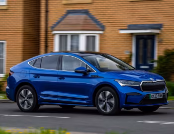 Škoda Enyaq Coupé iV 80 [UK-spec] '2022–pr.