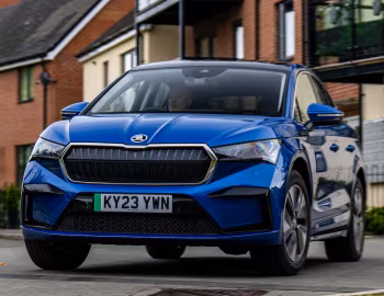 Škoda Enyaq Coupé iV 80 [UK-spec] '2022–pr.