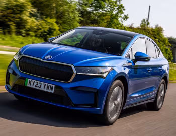 Škoda Enyaq Coupé iV 80 [UK-spec] '2022–pr.