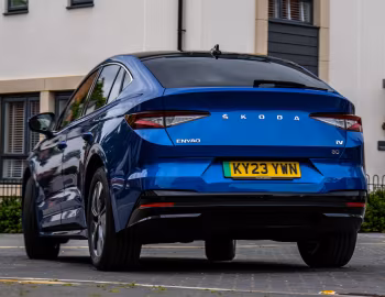 Škoda Enyaq Coupé iV 80 [UK-spec] '2022–pr.