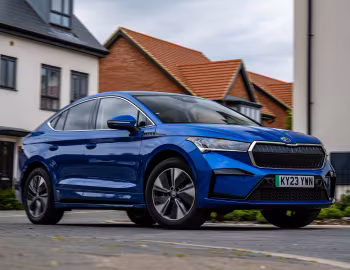 Škoda Enyaq Coupé iV 80 [UK-spec] '2022–pr.