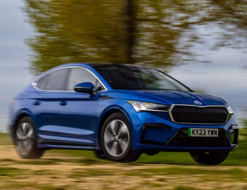 Škoda Enyaq Coupé iV 80 [UK-spec] '2022–pr.