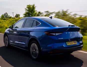 Škoda Enyaq Coupé iV 80 [UK-spec] '2022–pr.