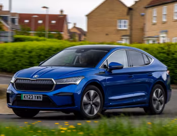 Škoda Enyaq Coupé iV 80 [UK-spec] '2022–pr.