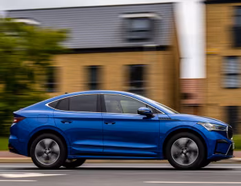Škoda Enyaq Coupé iV 80 [UK-spec] '2022–pr.