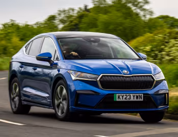 Škoda Enyaq Coupé iV 80 [UK-spec] '2022–pr.