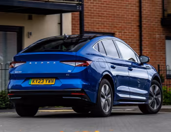 Škoda Enyaq Coupé iV 80 [UK-spec] '2022–pr.