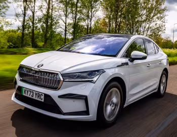 Škoda Enyaq Coupé iV 85 [UK-spec] '2023–pr.