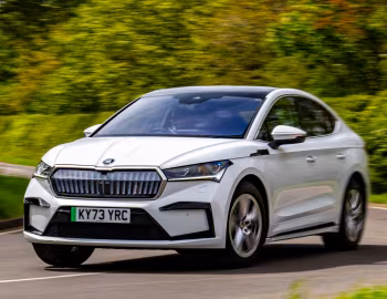 Škoda Enyaq Coupé iV 85 [UK-spec] '2023–pr.