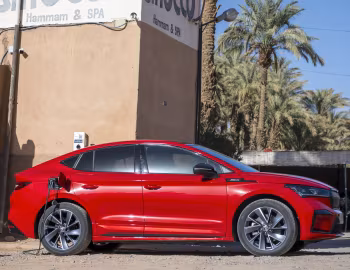 Škoda Enyaq Coupé iV 85x Sportline [UK-spec] '2023–pr.