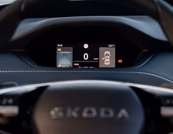 Tableau de bord Škoda Enyaq Coupé RS [Worldwide] '2025–pr.