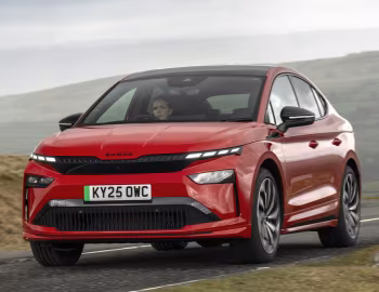 Škoda Enyaq Coupé Sportline [UK-spec] '2025–pr.