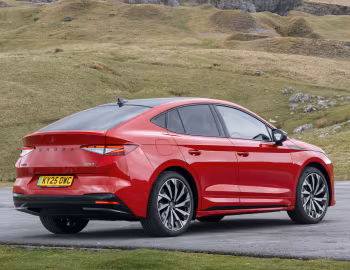 Škoda Enyaq Coupé Sportline [UK-spec] '2025–pr.