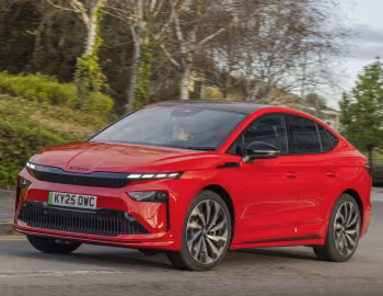 Škoda Enyaq Coupé Sportline [UK-spec] '2025–pr.