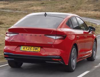 Škoda Enyaq Coupé Sportline [UK-spec] '2025–pr.