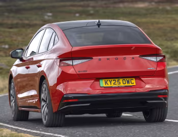 Škoda Enyaq Coupé Sportline [UK-spec] '2025–pr.