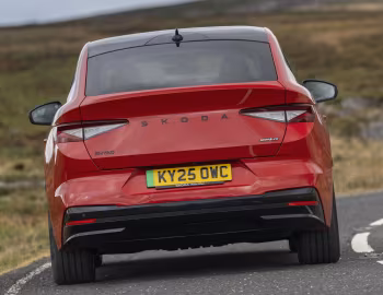 Škoda Enyaq Coupé Sportline [UK-spec] '2025–pr.