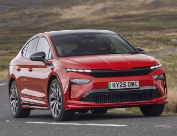Škoda Enyaq Coupé Sportline [UK-spec] '2025–pr.