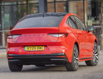 Škoda Enyaq Coupé Sportline [UK-spec] '2025–pr.