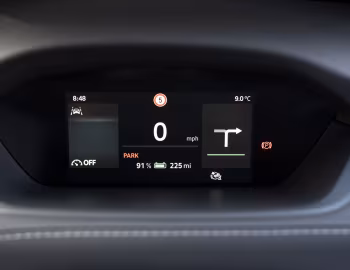 Painel Škoda Enyaq Coupé Sportline [UK-spec] '2025–pr.