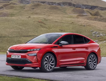 Škoda Enyaq Coupé Sportline [UK-spec] '2025–pr.