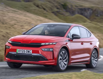 Škoda Enyaq Coupé Sportline [UK-spec] '2025–pr.