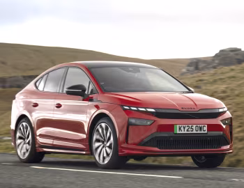 Škoda Enyaq Coupé Sportline [UK-spec] '2025–pr.
