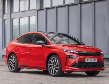 Škoda Enyaq Coupé Sportline [UK-spec] '2025–pr.