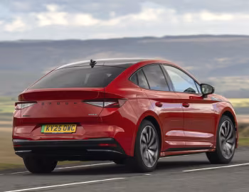 Škoda Enyaq Coupé Sportline [UK-spec] '2025–pr.
