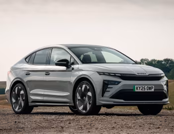Škoda Enyaq Coupé vRS [UK-spec] '2025–pr.