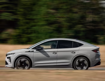 Škoda Enyaq Coupé vRS [UK-spec] '2025–pr.