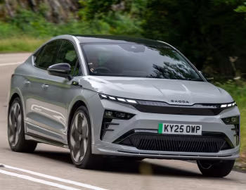 Škoda Enyaq Coupé vRS [UK-spec] '2025–pr.