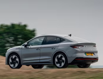 Škoda Enyaq Coupé vRS [UK-spec] '2025–pr.