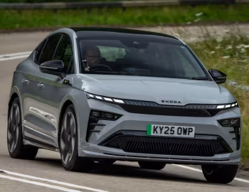 Škoda Enyaq Coupé vRS [UK-spec] '2025–pr.