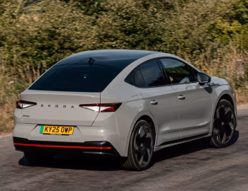 Škoda Enyaq Coupé vRS [UK-spec] '2025–pr.