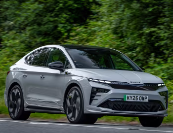 Škoda Enyaq Coupé vRS [UK-spec] '2025–pr.
