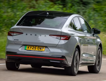 Škoda Enyaq Coupé vRS [UK-spec] '2025–pr.