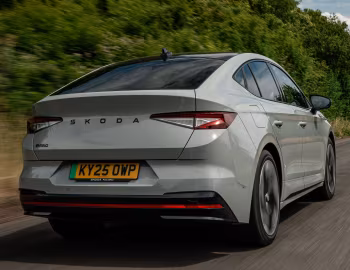 Škoda Enyaq Coupé vRS [UK-spec] '2025–pr.