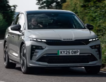 Škoda Enyaq Coupé vRS [UK-spec] '2025–pr.