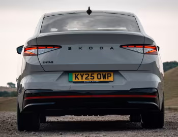 Škoda Enyaq Coupé vRS [UK-spec] '2025–pr.