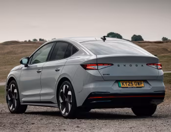 Škoda Enyaq Coupé vRS [UK-spec] '2025–pr.