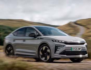 Škoda Enyaq Coupé vRS [UK-spec] '2025–pr.
